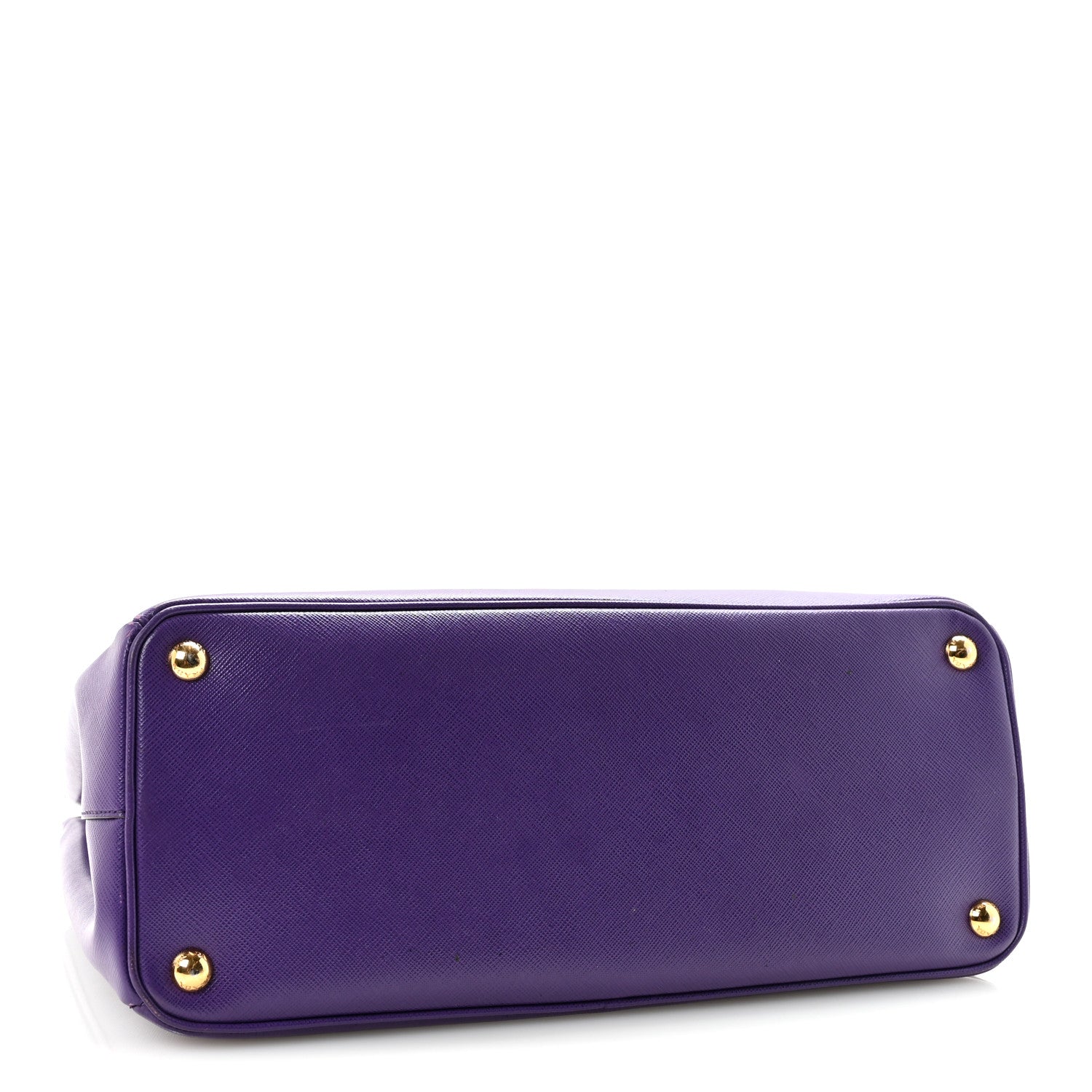 Prada Purple Saffiano Leather Tote