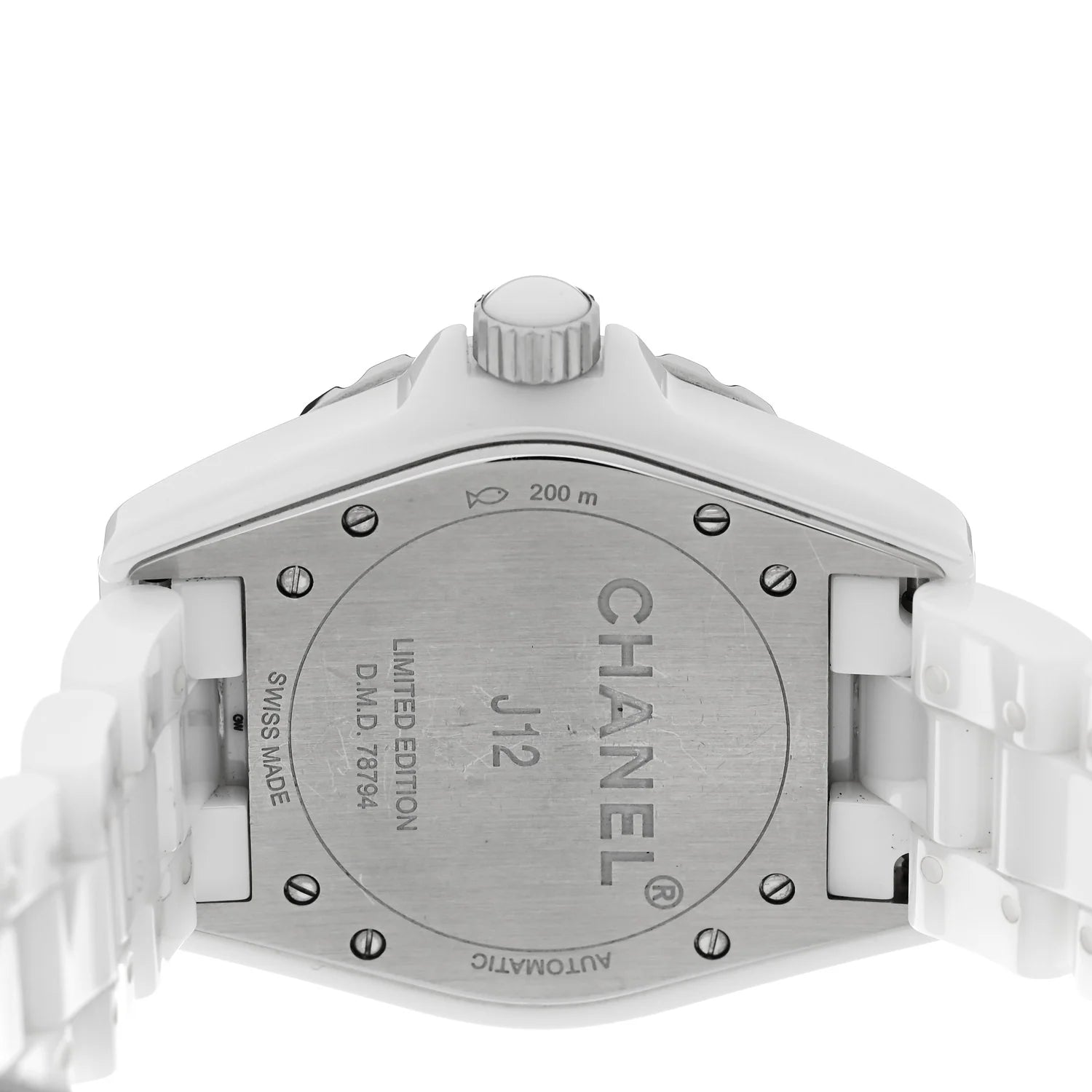 Chanel J12 White Ceramic Diamond