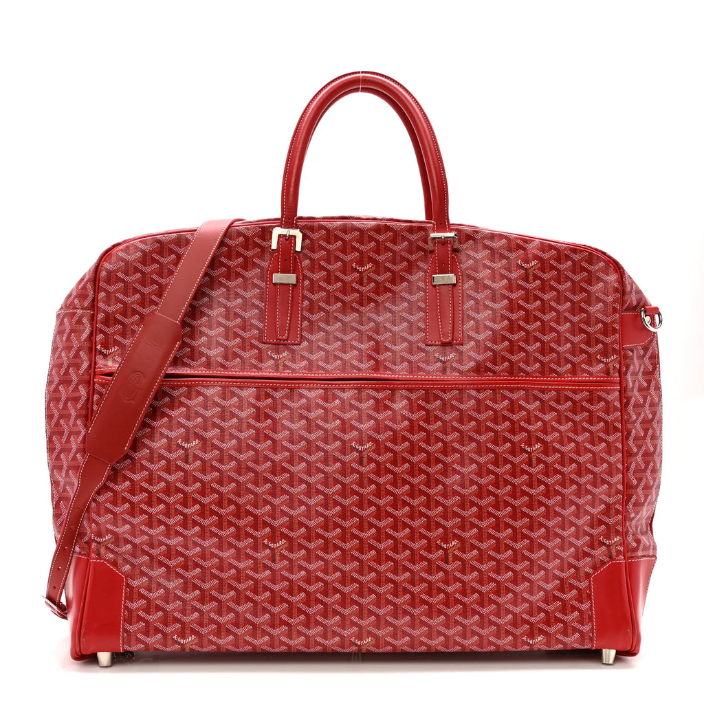 Goyard Red Goyardine Garment Bag