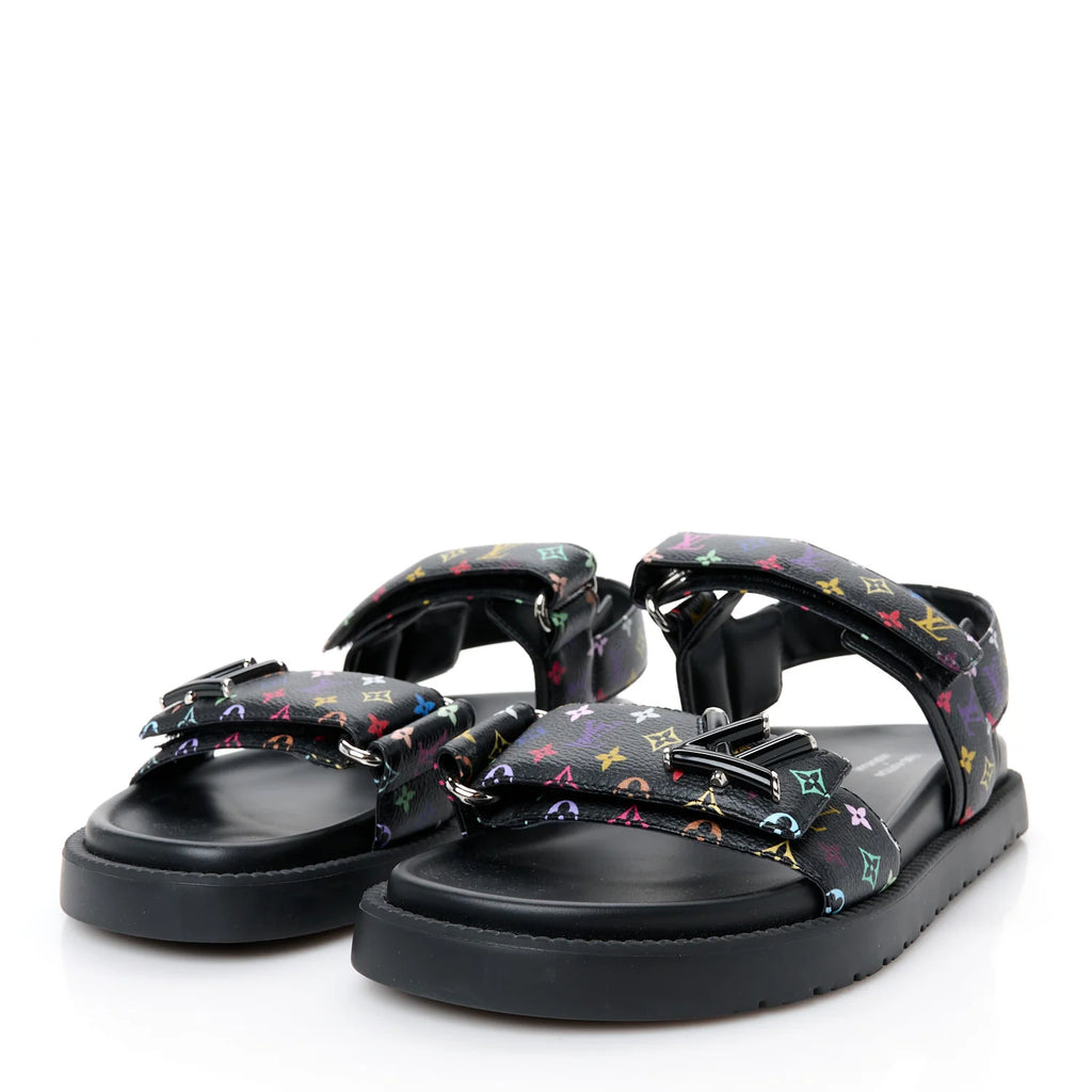 Louis Vuitton Multicolor Monogram Sandals