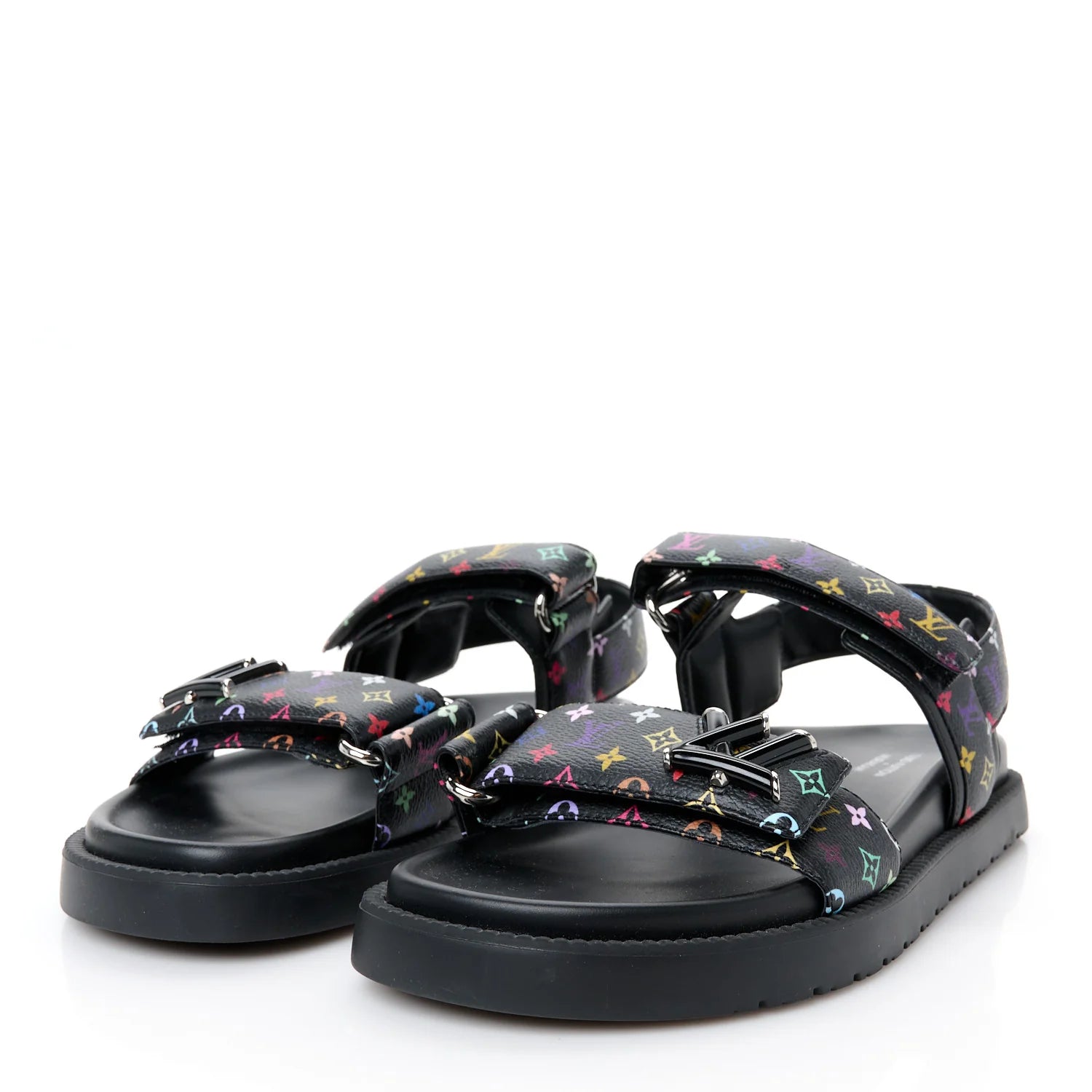 Louis Vuitton Multicolor Monogram Sandals