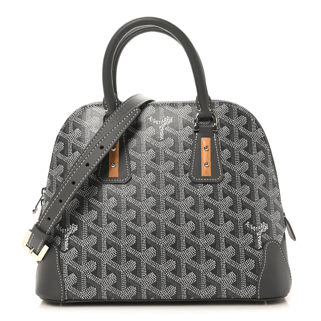 Goyard Grey Goyardine Vendome Bag