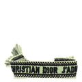 Dior Green Woven J'Adior Bracelet