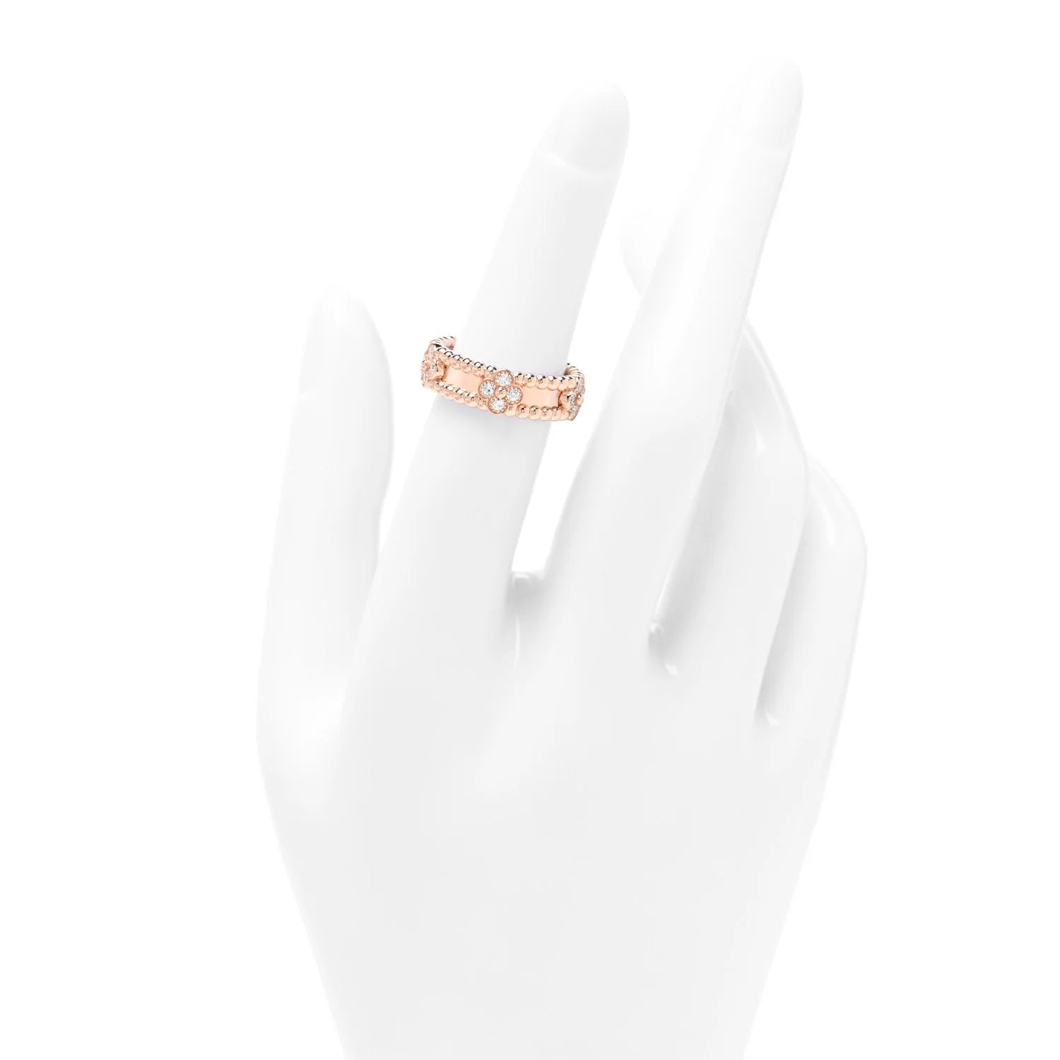 Van Cleef Arpels Perlée Clover Ring