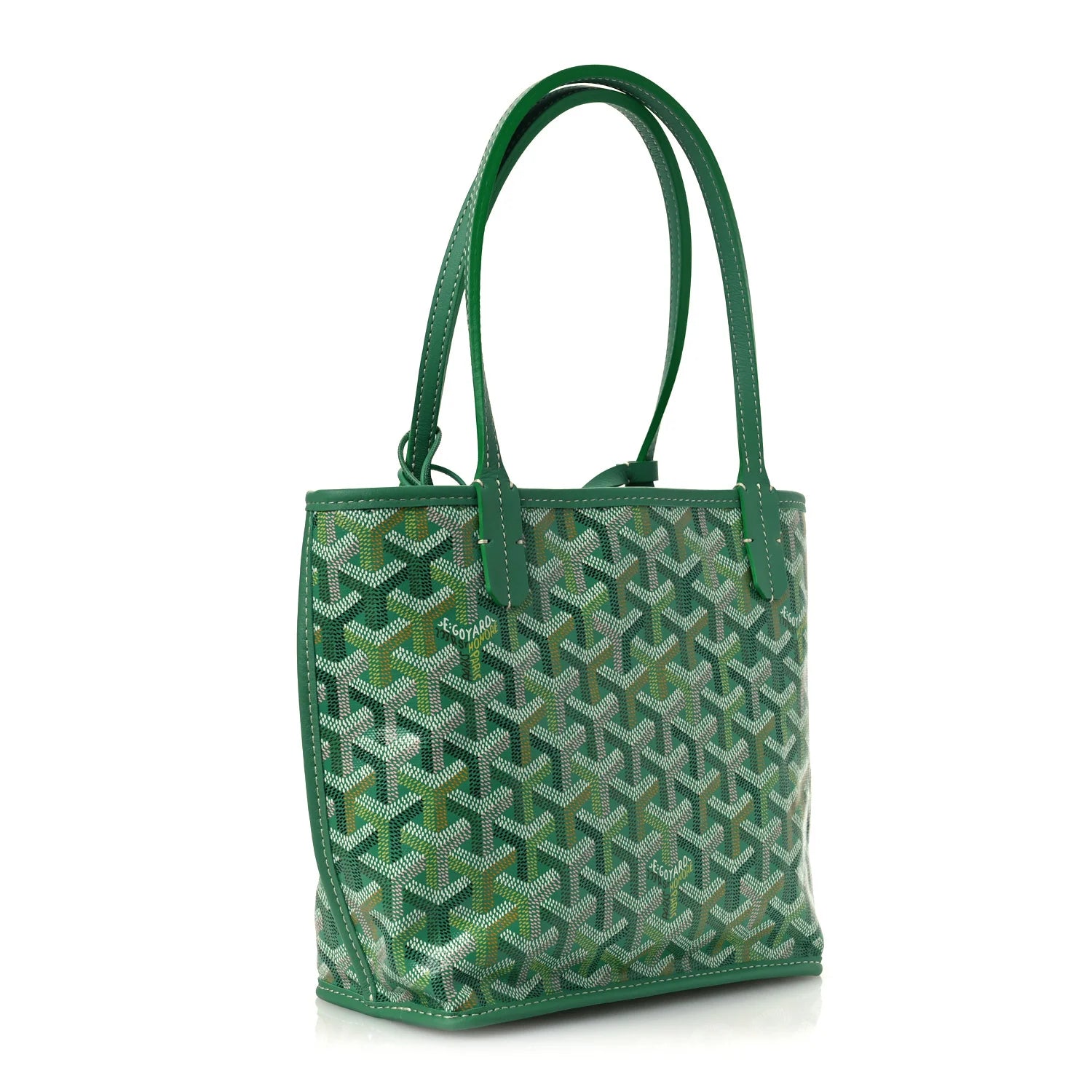 Goyard Green Goyardine Anjou Mini