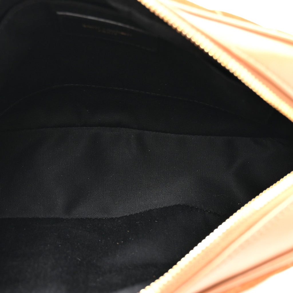 Saint Laurent Brown Suede Crossbody