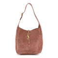 Saint Laurent Rose Suede Hobo