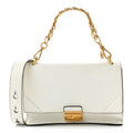 Fendi White Leather Kan U Bag