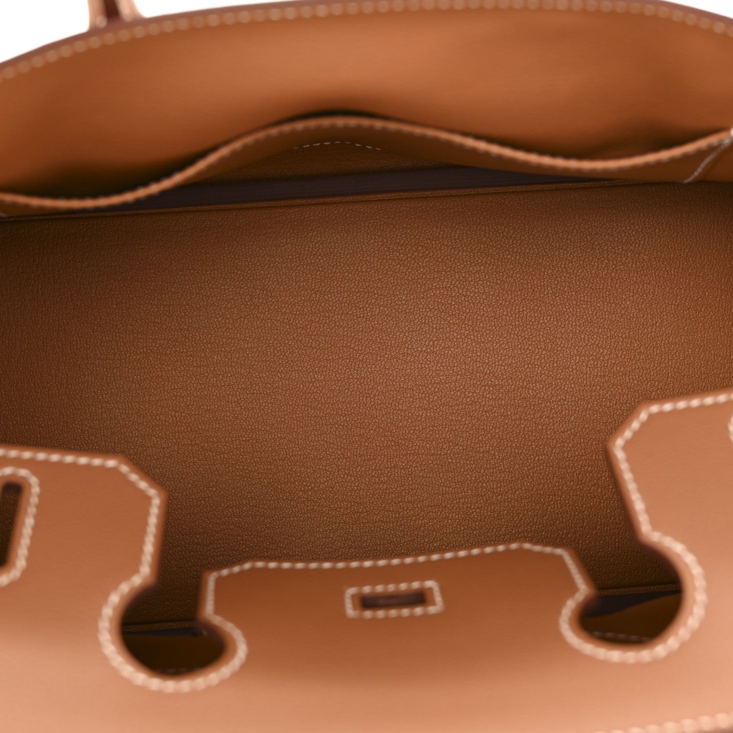 Hermes Birkin Gold Grained Handbag