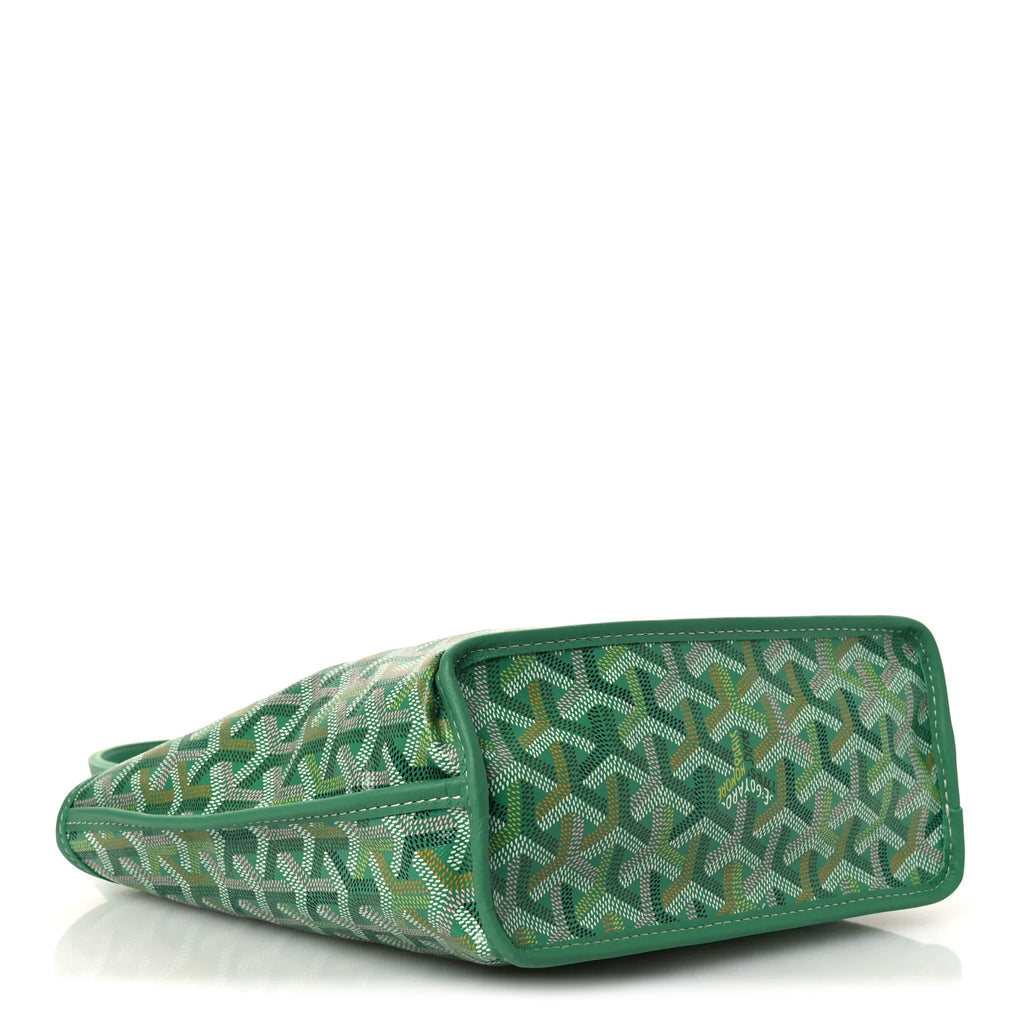 Goyard Green Goyardine Anjou Mini