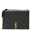 Saint Laurent Black Quilted Bag