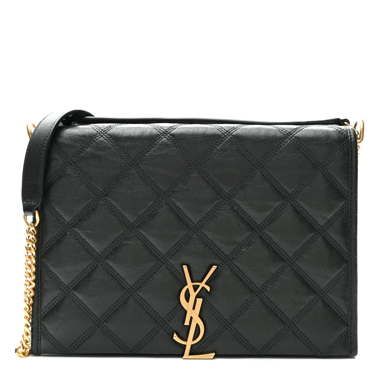 Saint Laurent Black Quilted Bag