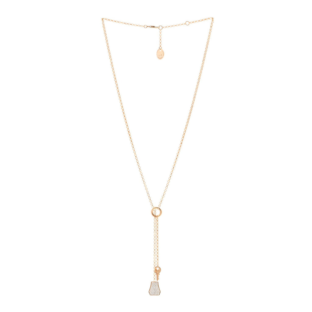 Hermes Rose Gold Diamond Kelly