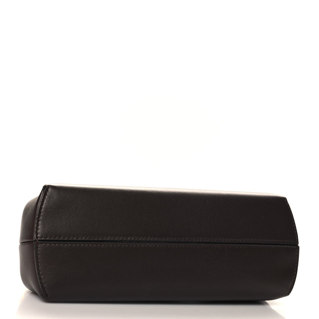 Fendi First Brown Leather Clutch
