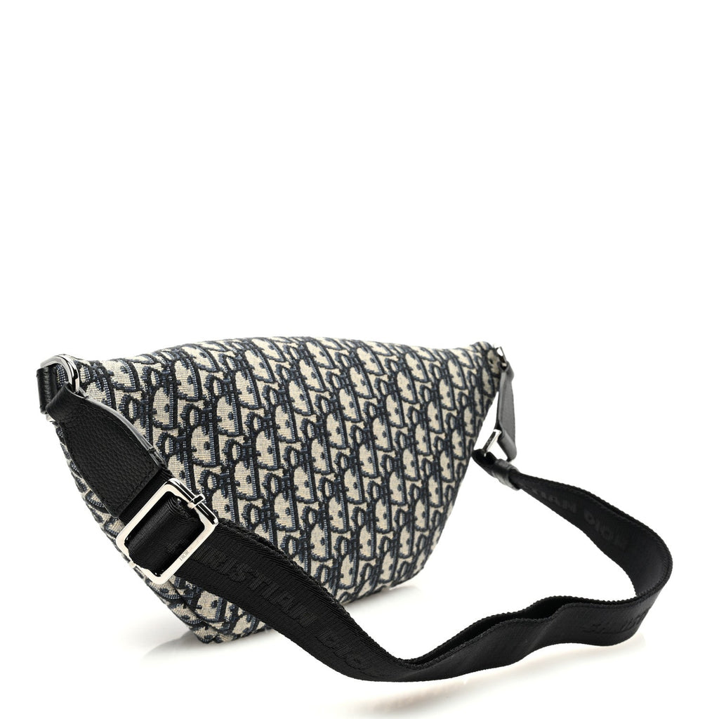 Dior Blue Oblique Belt Bag