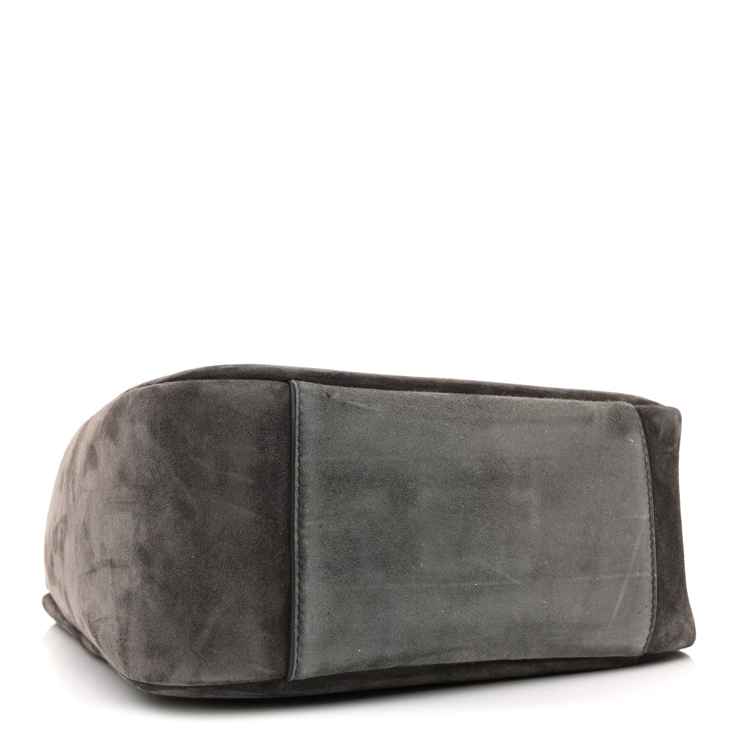 Saint Laurent Grey Suede Hobo