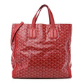 Goyard Red Goyardine Voltaire Tote