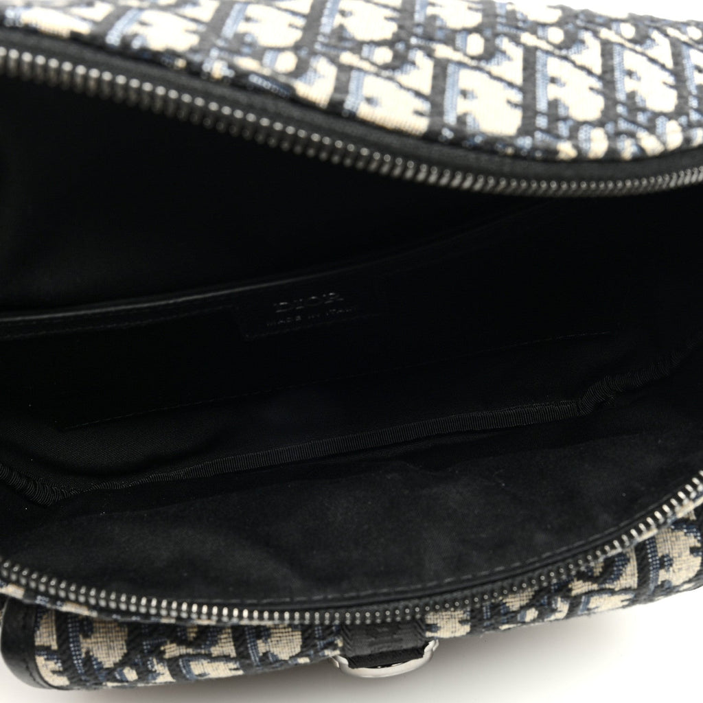 Dior Blue Oblique Belt Bag