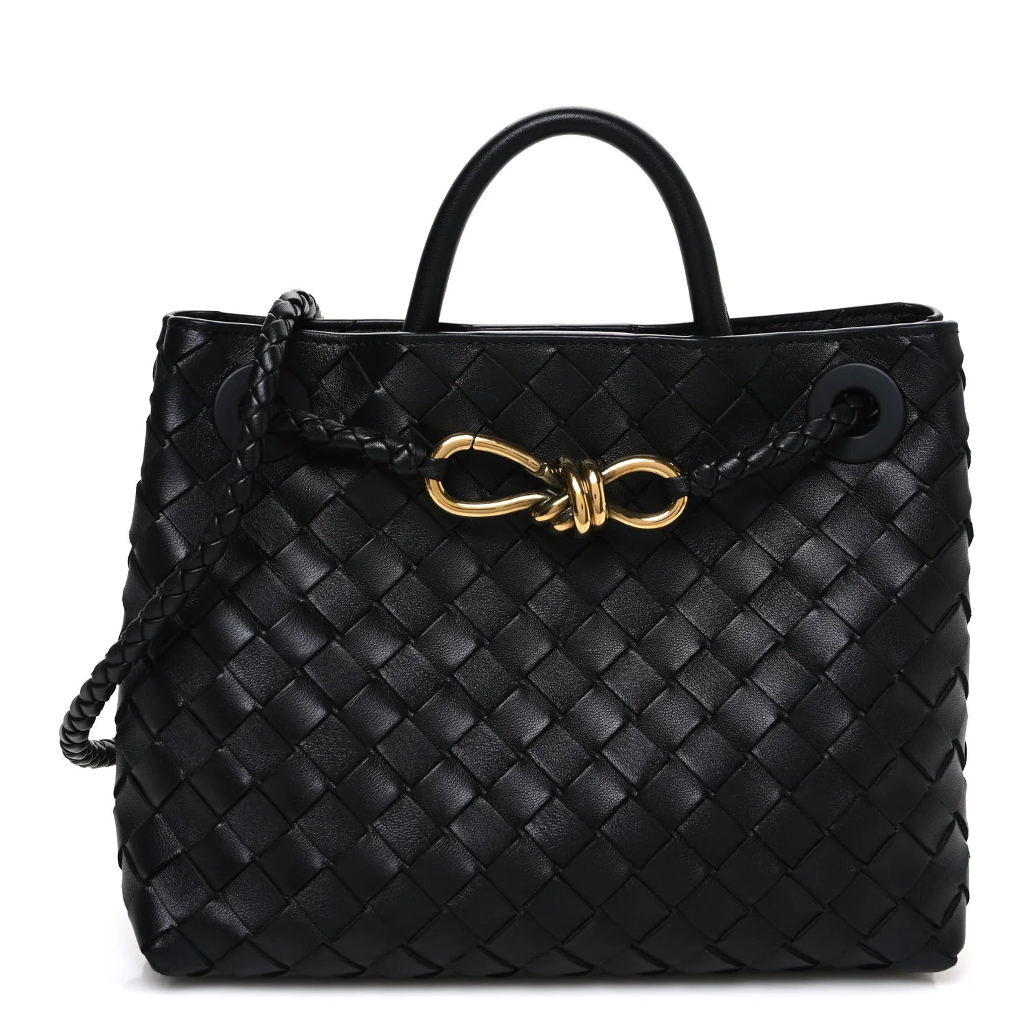 Bottega Veneta Intrecciato Andiamo Tote