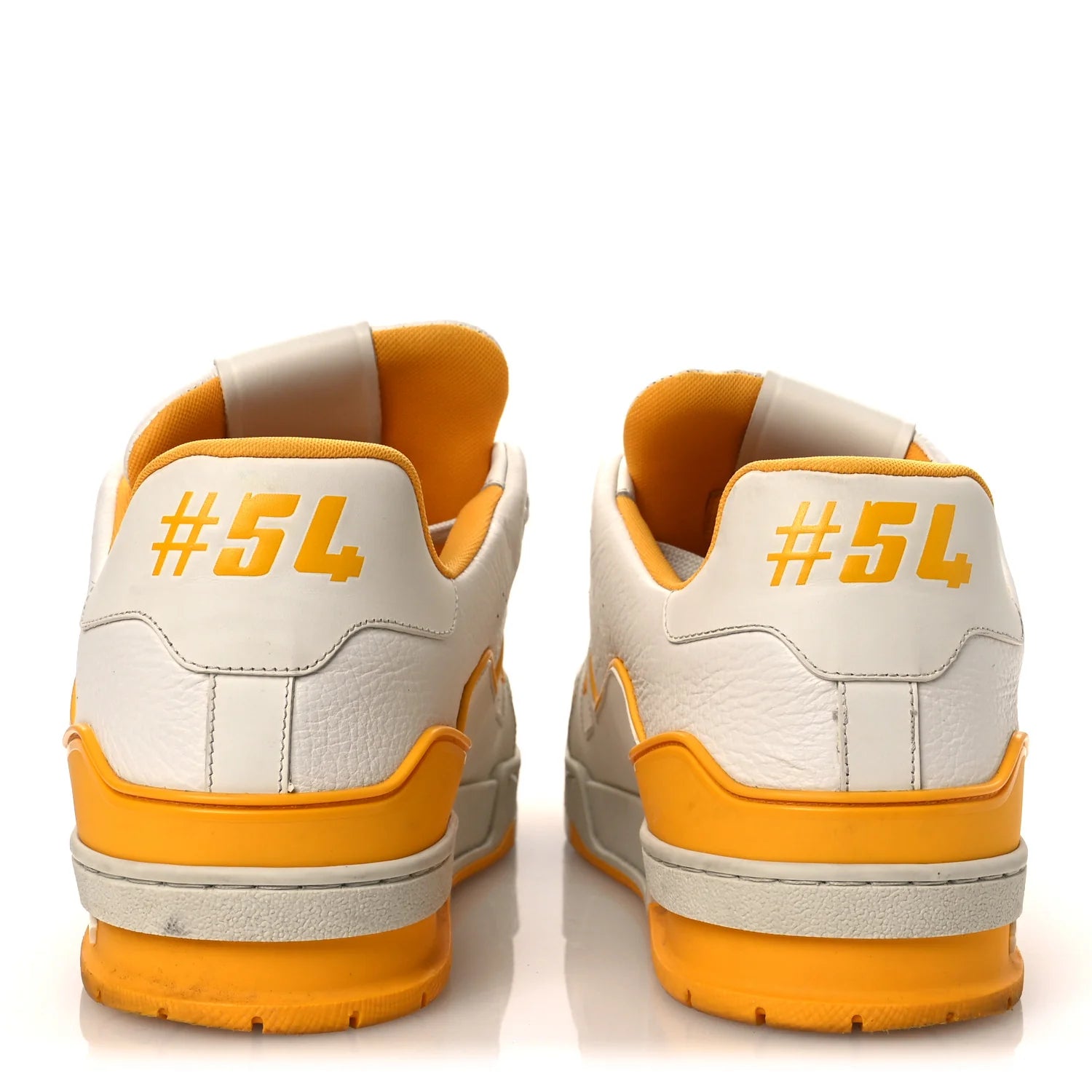 Louis Vuitton White Orange Trainer