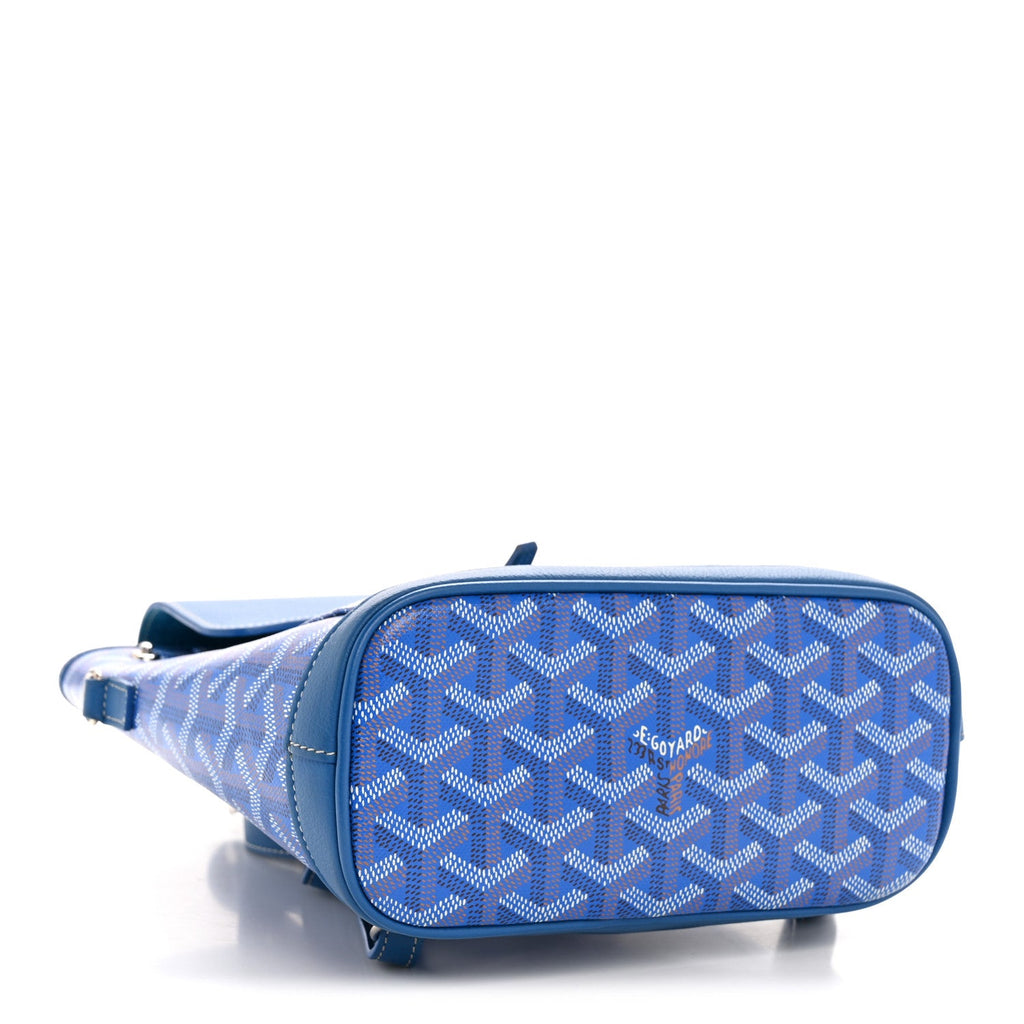 Goyard Blue Goyardine Alpaga Backpack