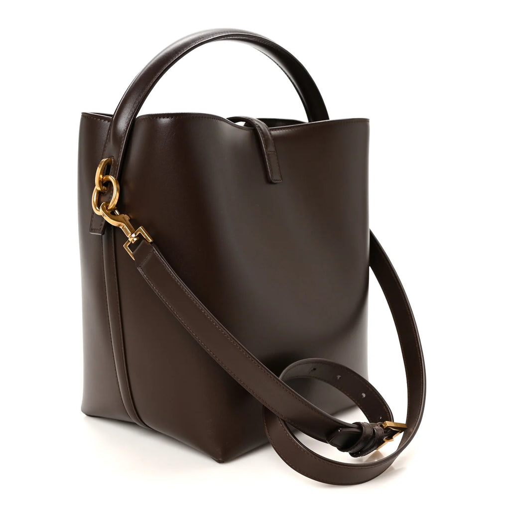 Saint Laurent Leather Bucket Bag