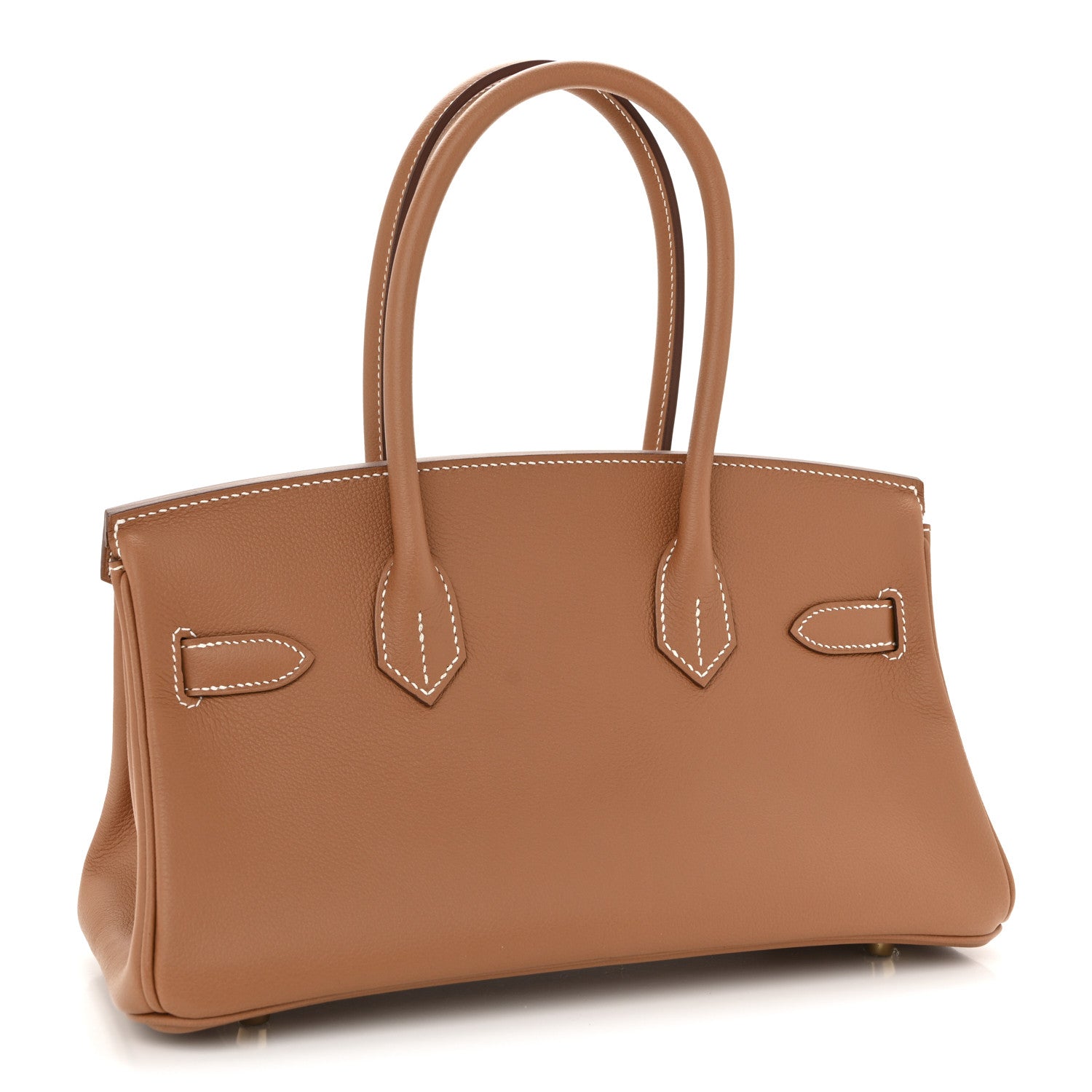 Hermes Birkin Gold Grained Handbag