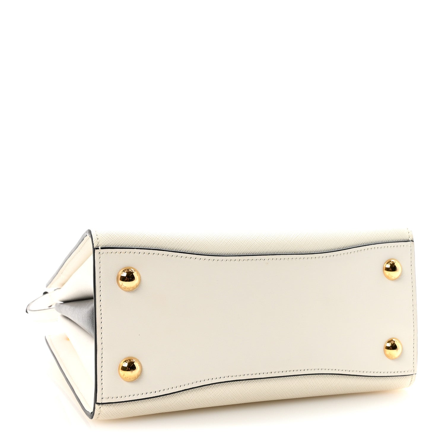 Prada Cream Saffiano Leather Tote