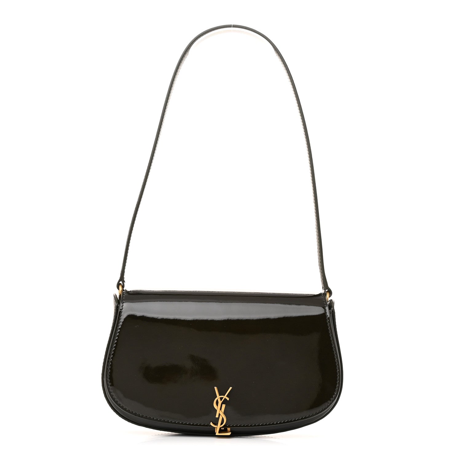 Saint Laurent Black Patent Bag