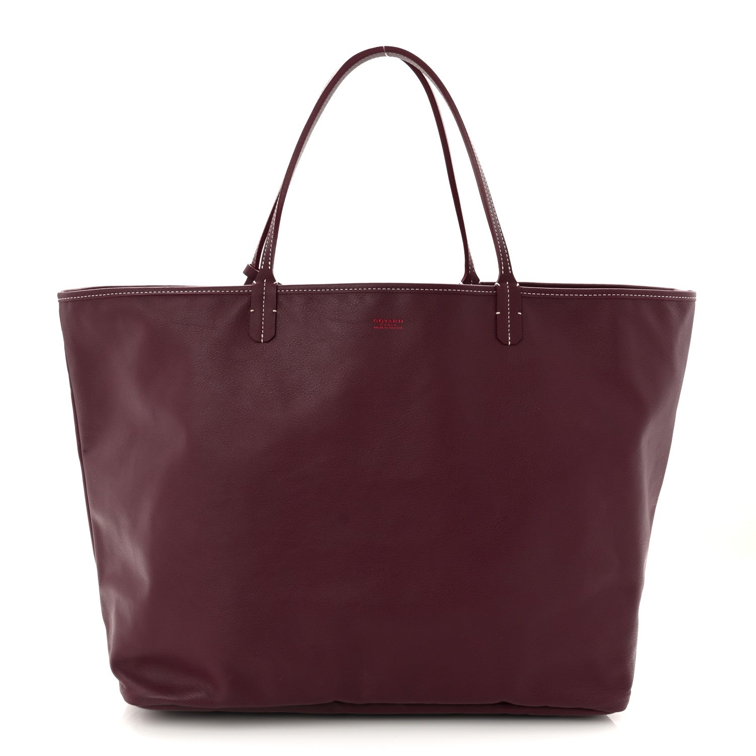 Goyard Burgundy Goyardine Saint Louis