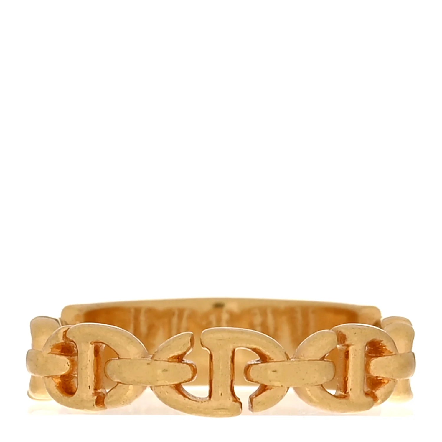 Dior Gold CD Logo Ring