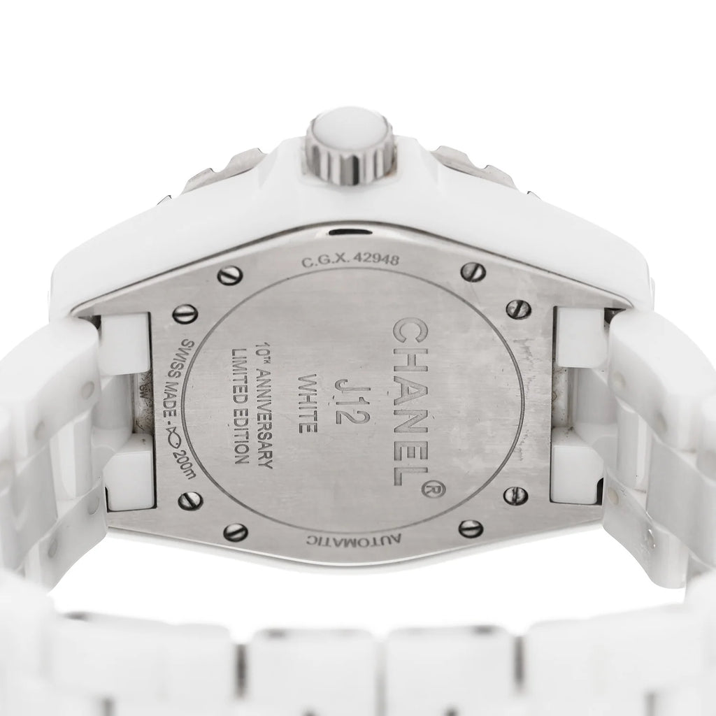 Chanel J12 White Ceramic Watch