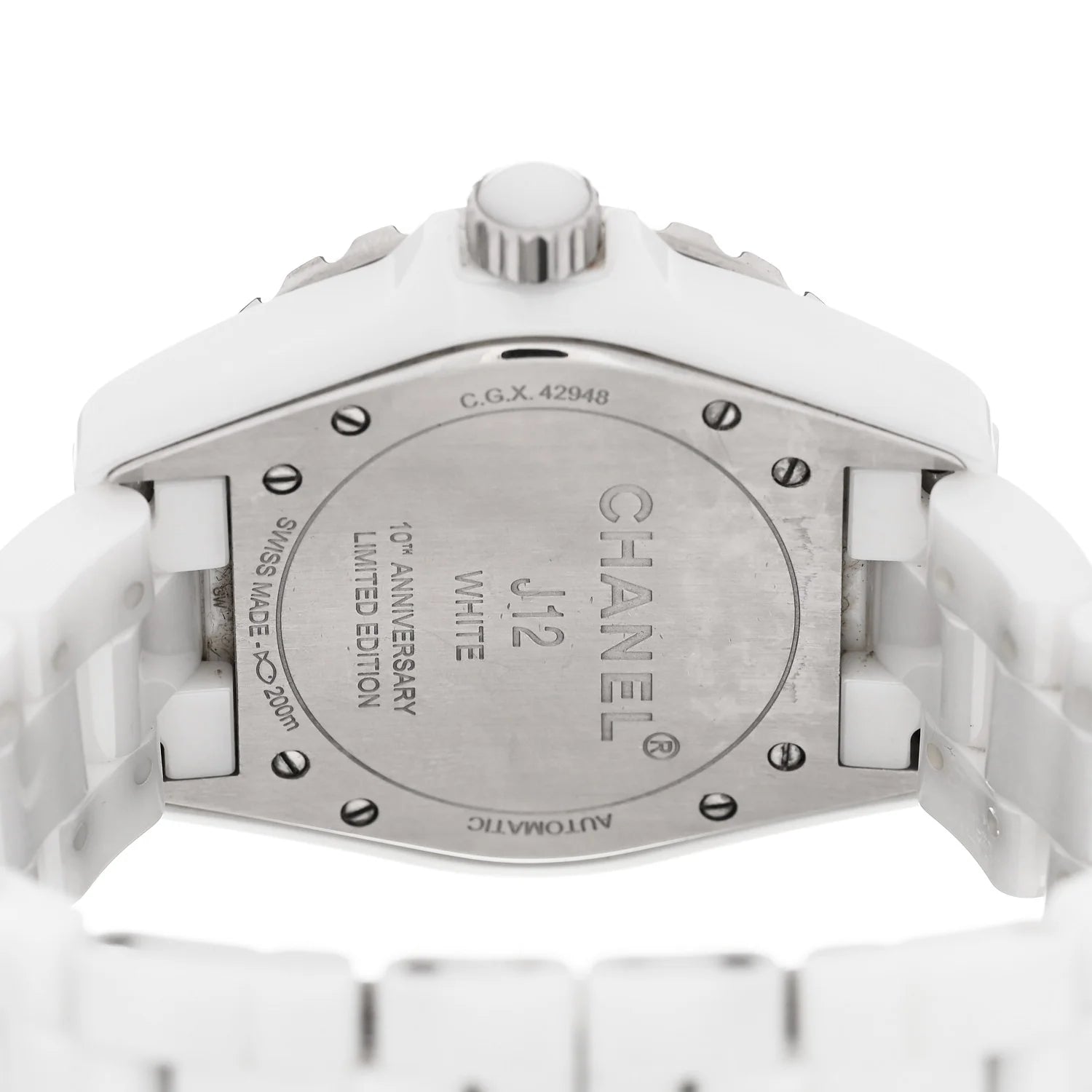 Chanel J12 White Ceramic Watch