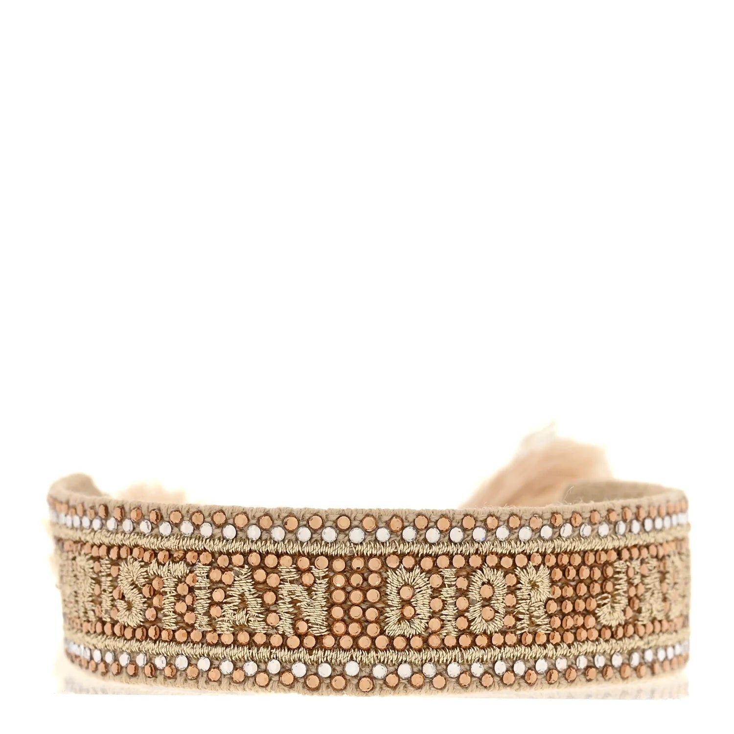 Dior Beige Crystal J'Adior Bracelet