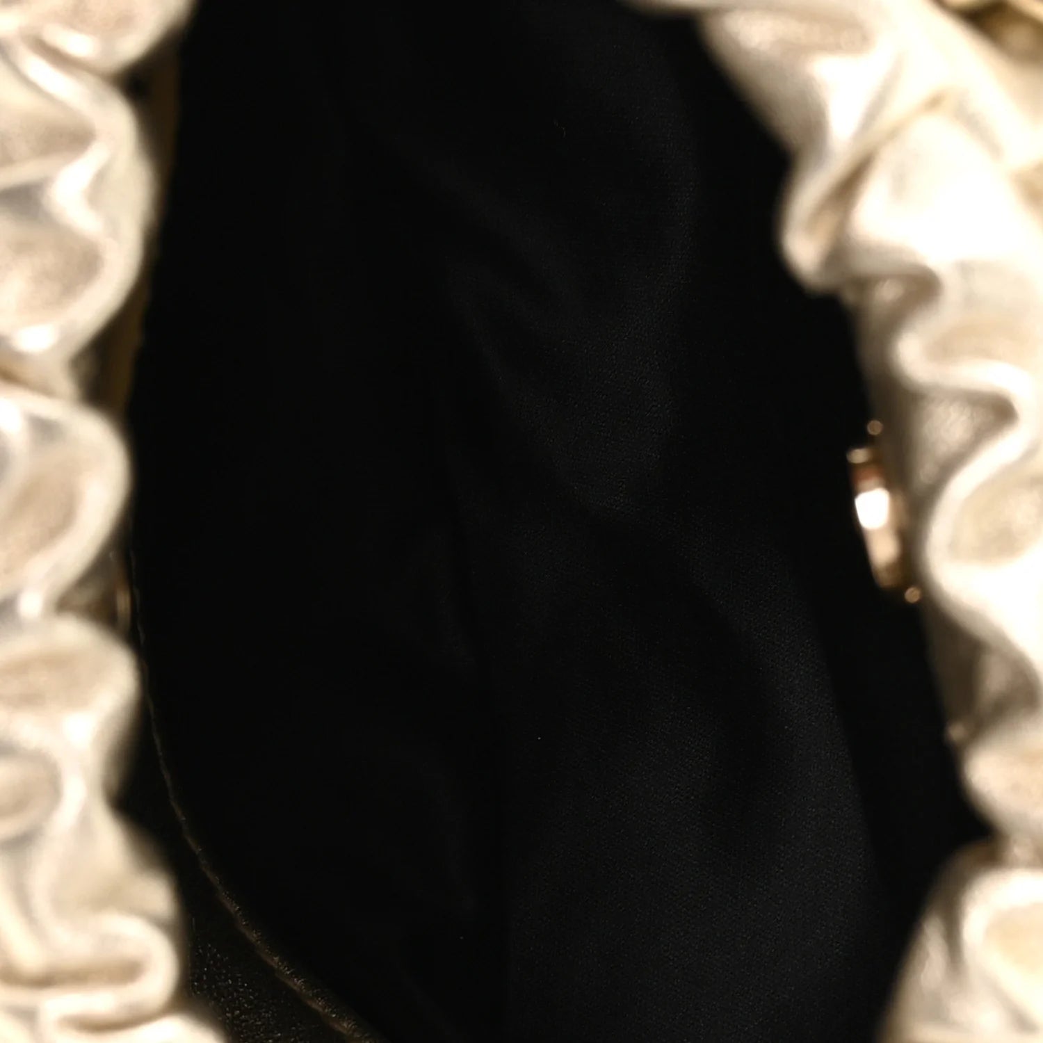 Miu Miu Gold Metallic Archive Bag
