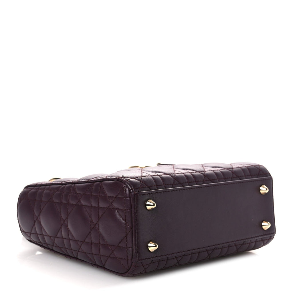 Dior Lady Dior Burgundy Bag