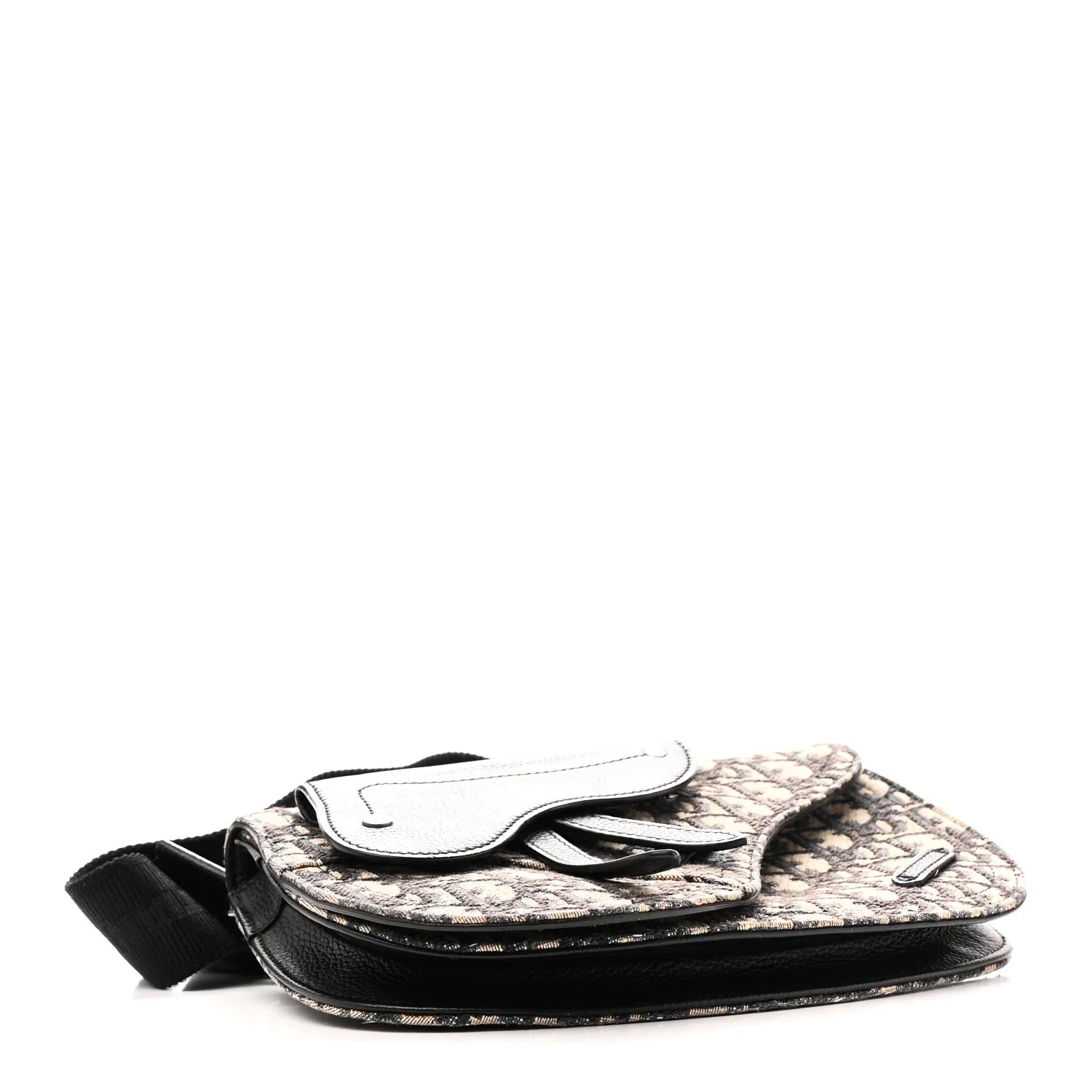 Dior Oblique Jacquard Saddle Bag