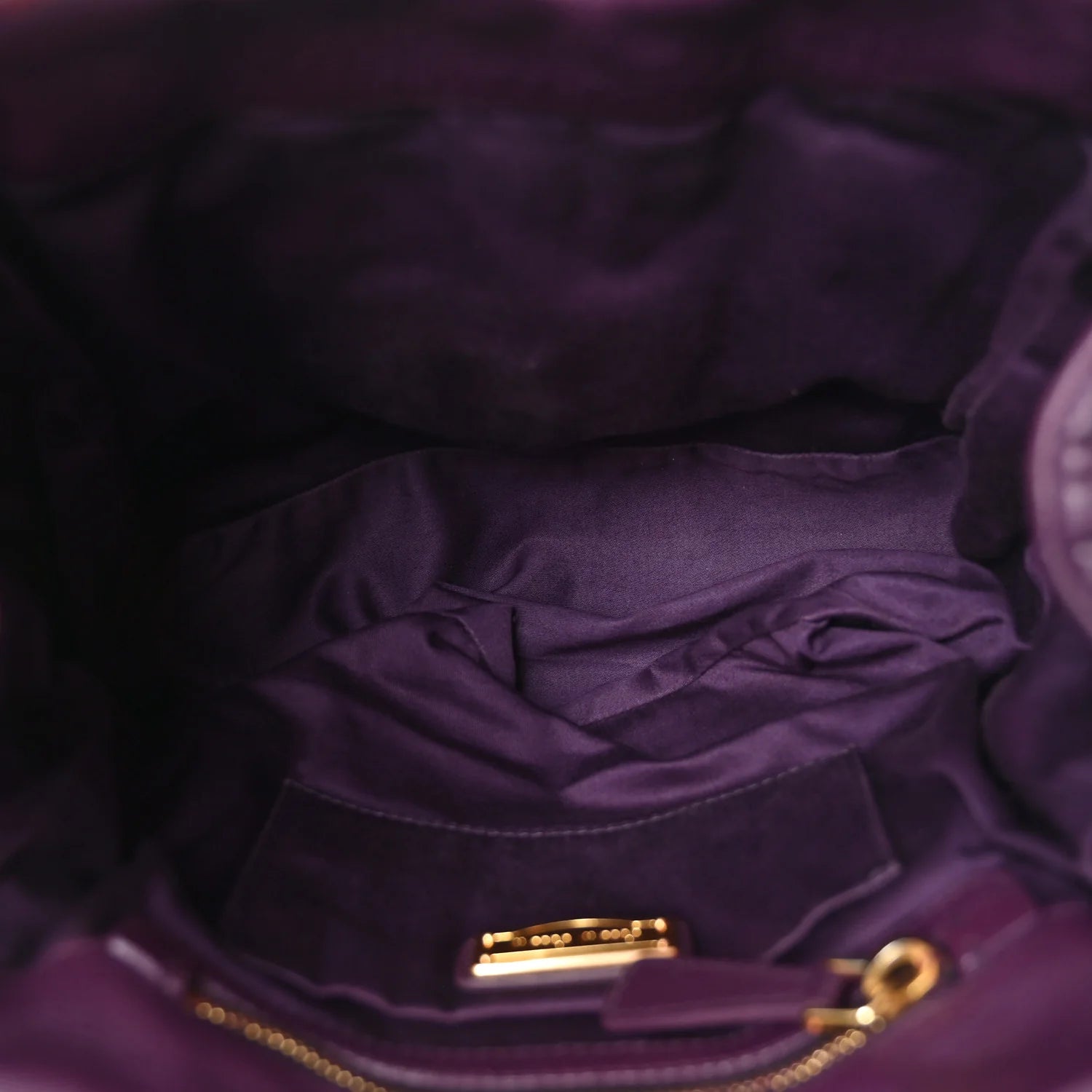 Miu Miu Purple Matelasse Bag