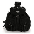 Prada Black Nylon Pocket Backpack