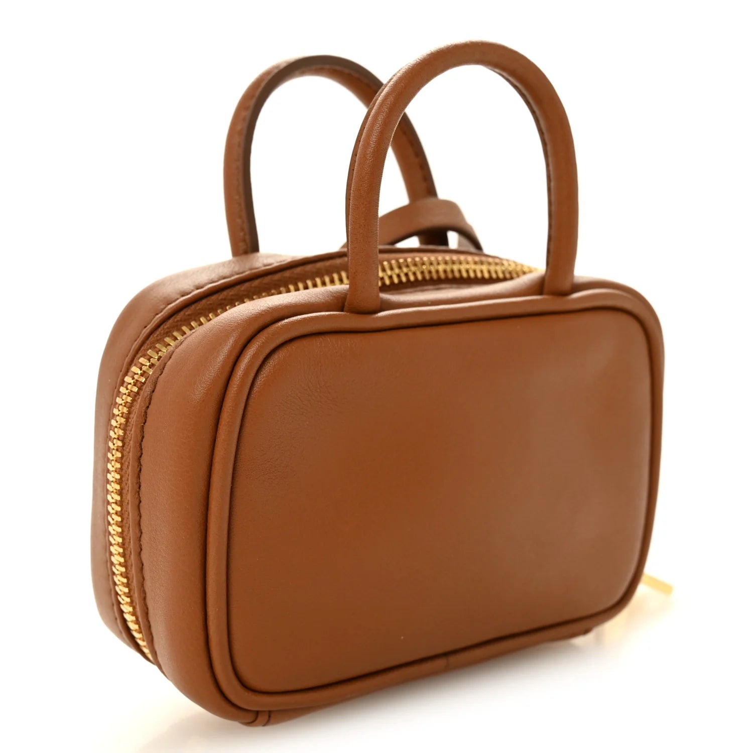 Miu Miu Brown Leather Mini Bag