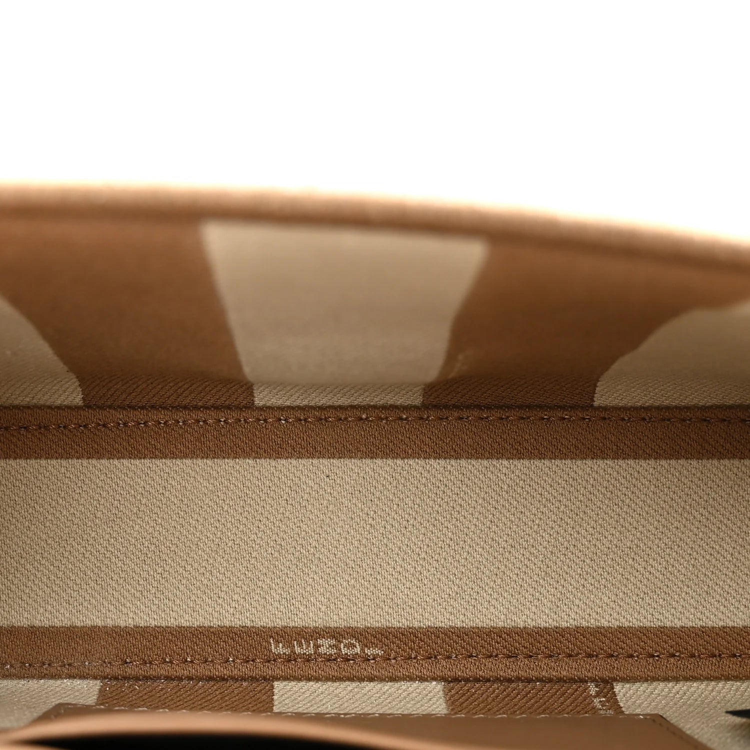 Fendi Tan FF Monogram Baguette