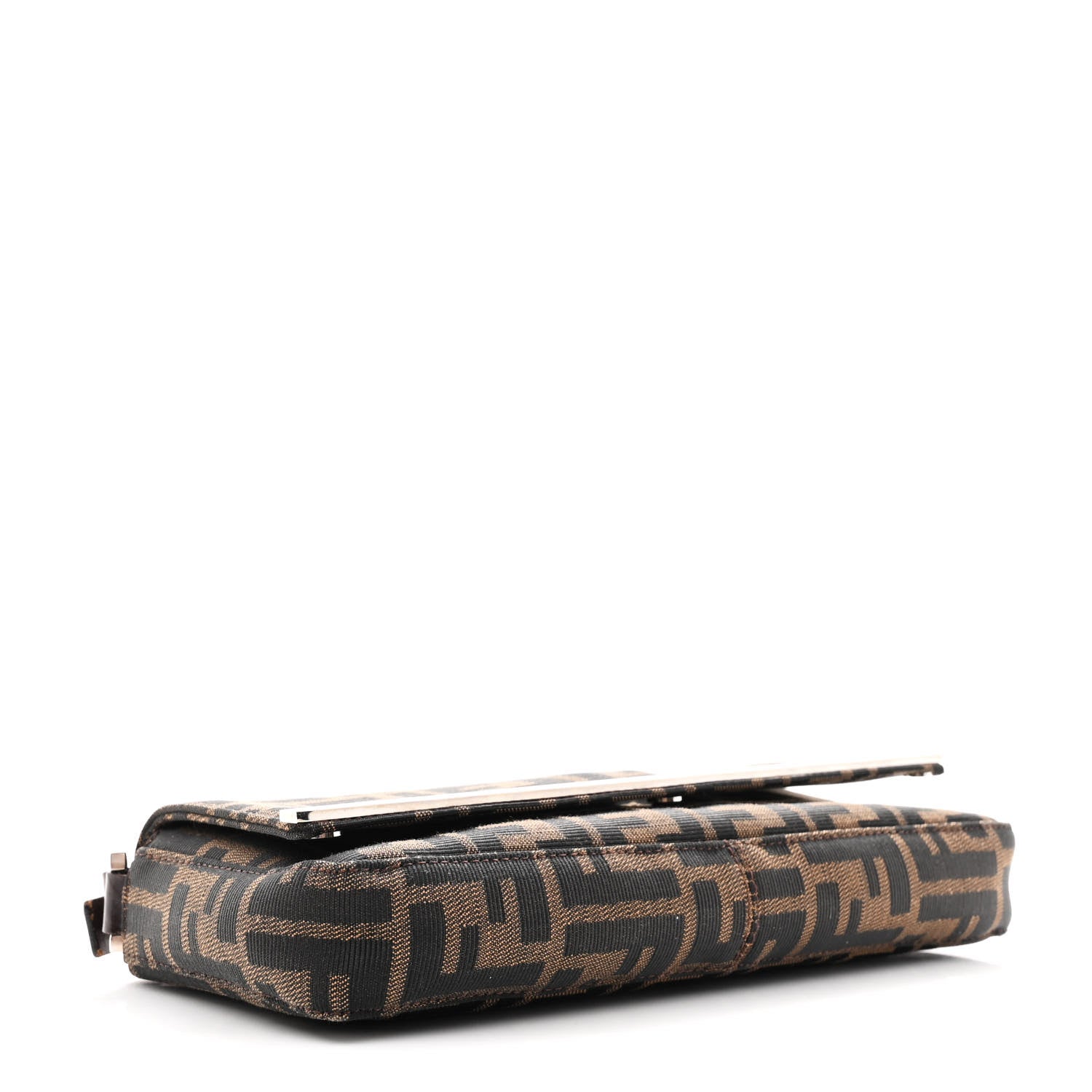 Fendi Zucca Canvas Baguette Bag