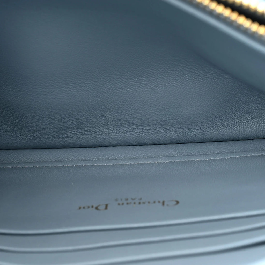Dior Blue Padded Cannage Bag