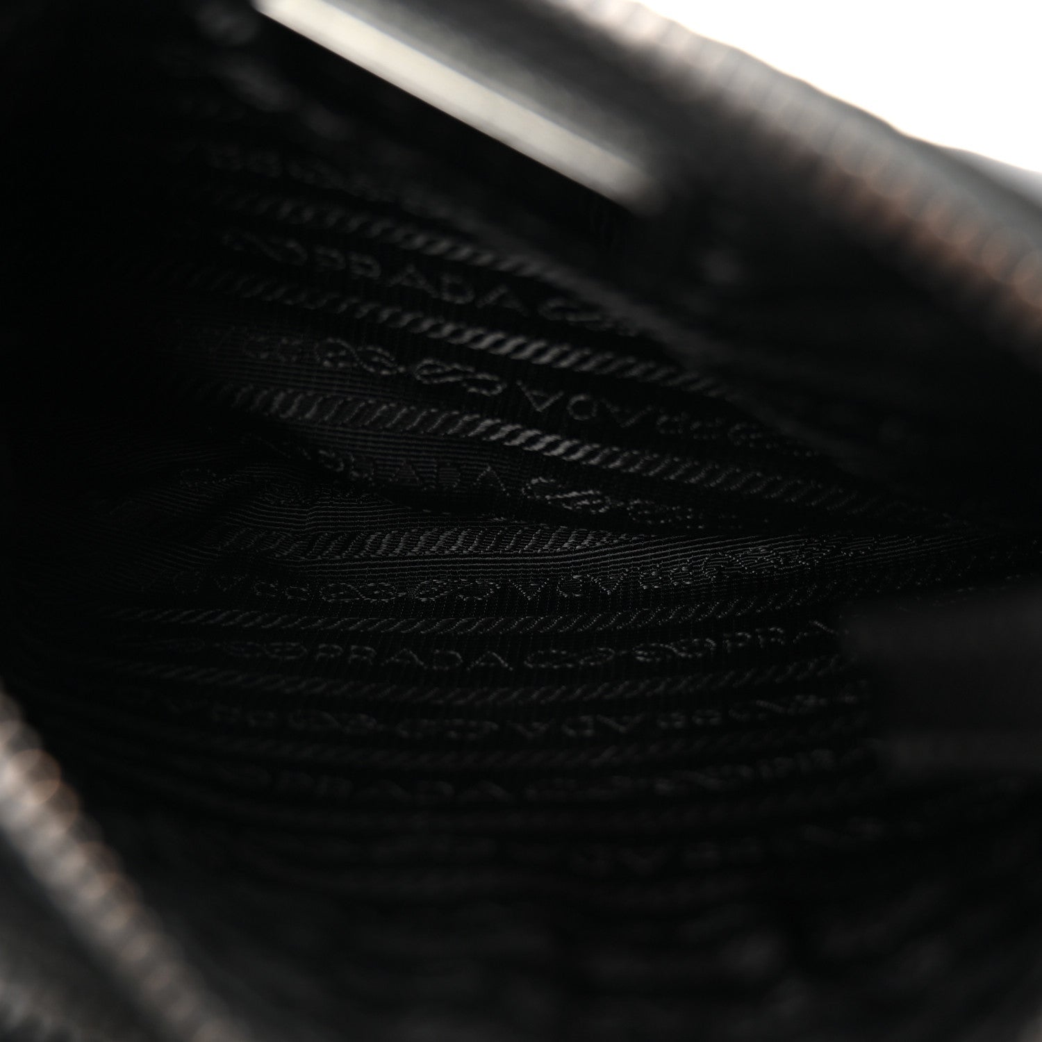 Prada Black Nylon Belt Bag