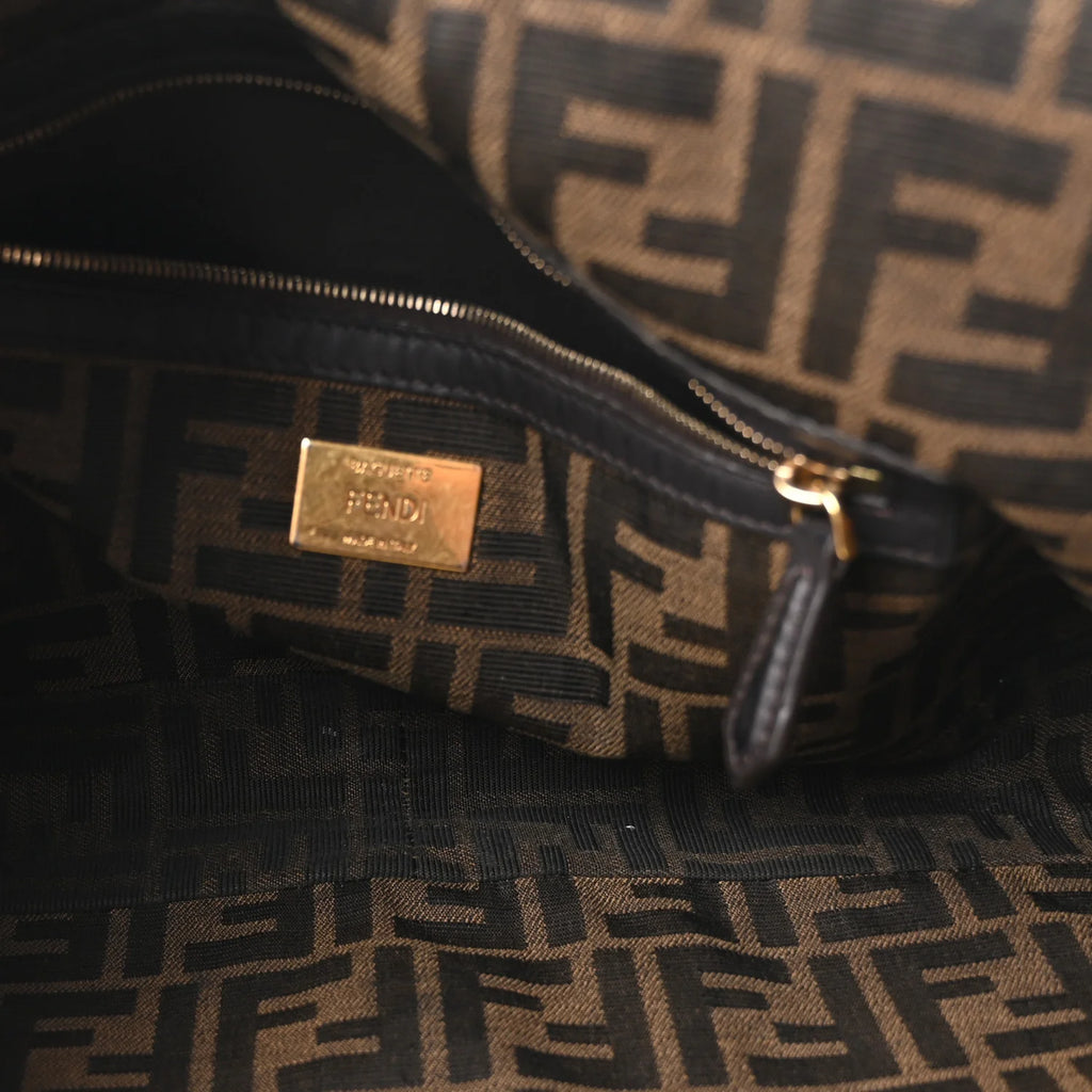 Fendi Pink Zucca Monogram Baguette