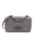 Dior Caro Grey Quilted Bag