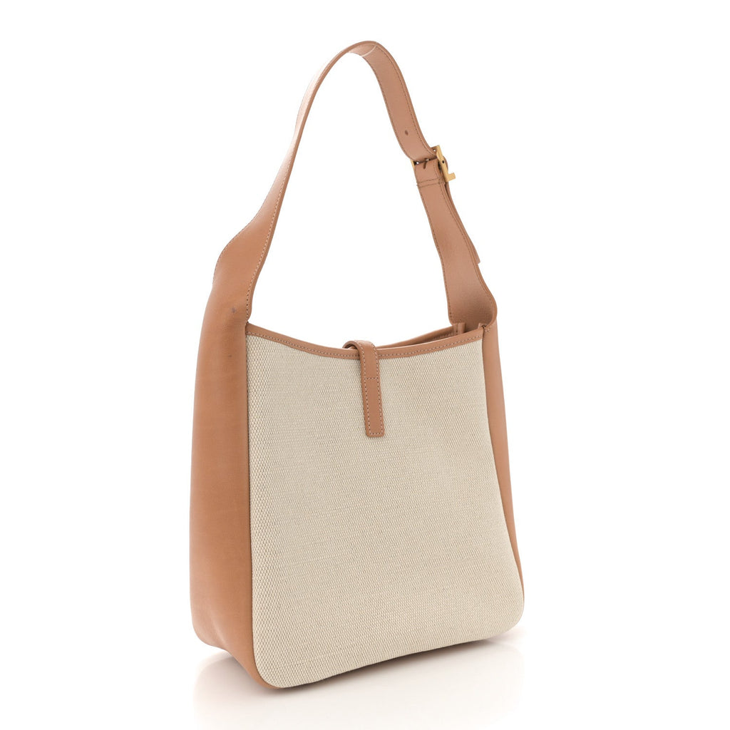 Saint Laurent Canvas Hobo Bag