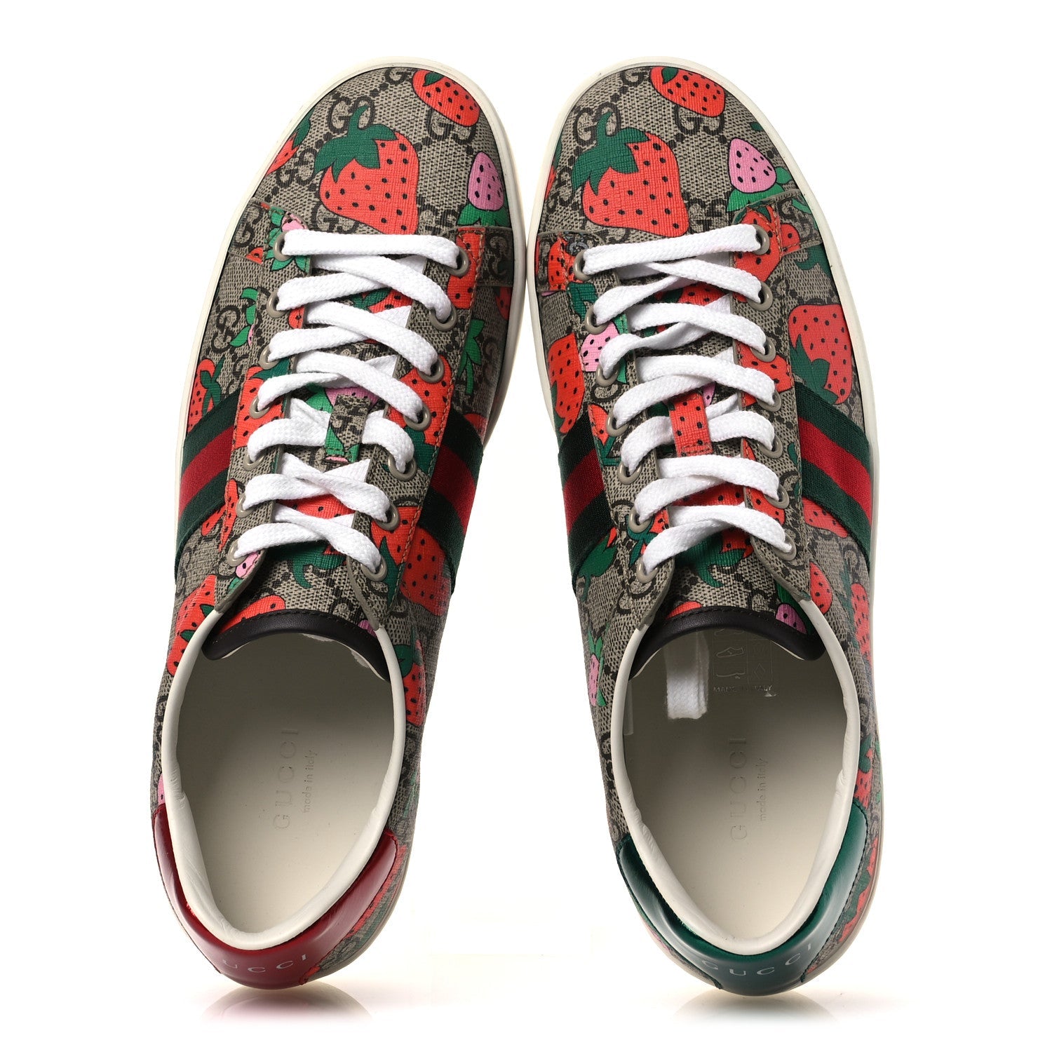 Gucci Strawberry GG Supreme Sneakers