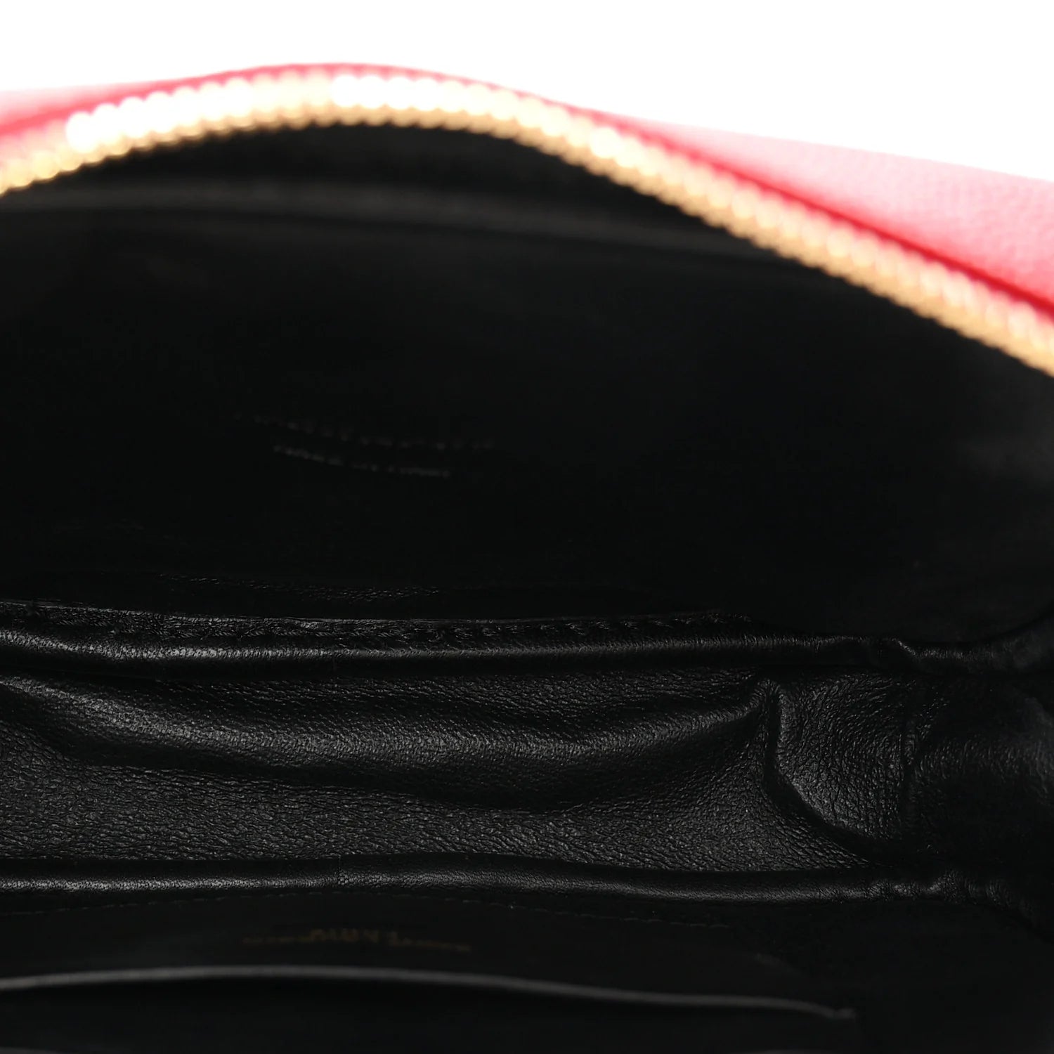 Saint Laurent Red Quilted Lou