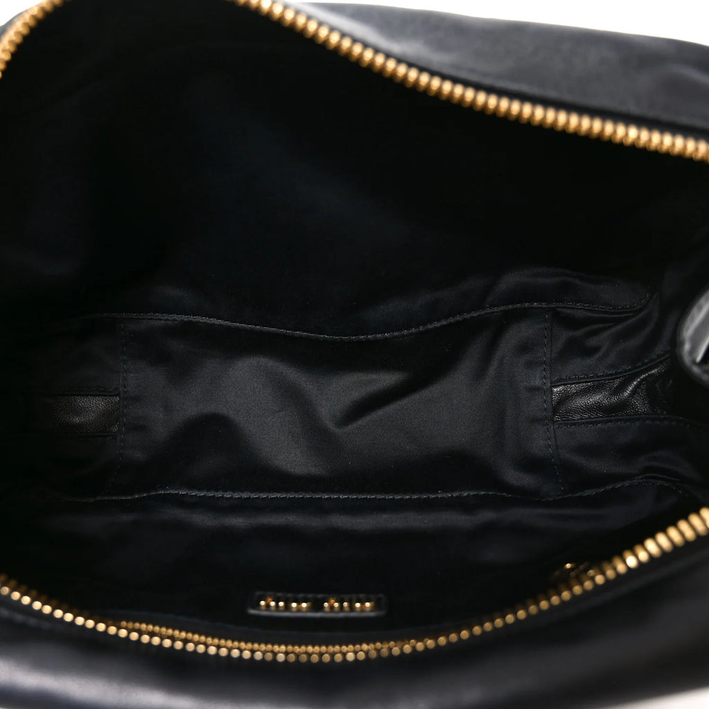 Miu Miu Black Matelassé Arcadie